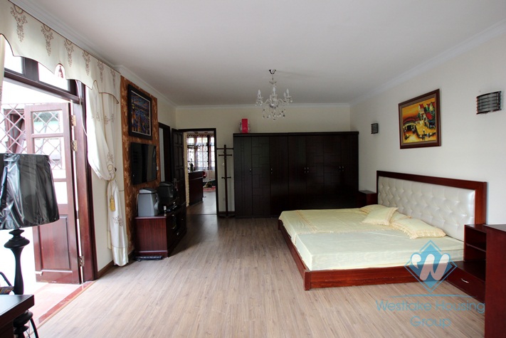 House with nice design for rent in Ciputra, Tay Ho, Hanoi- fully furnished